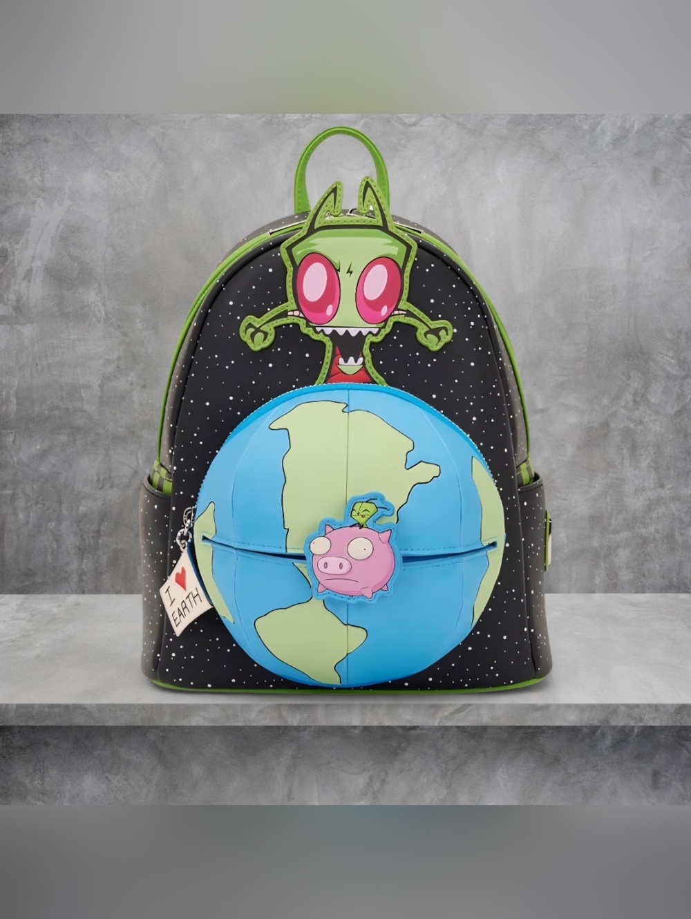 Loungefly Invader Zim Glow Mini Backpack 🌎
